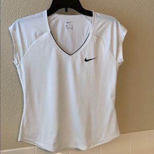 White Nike tennis tee, size medium